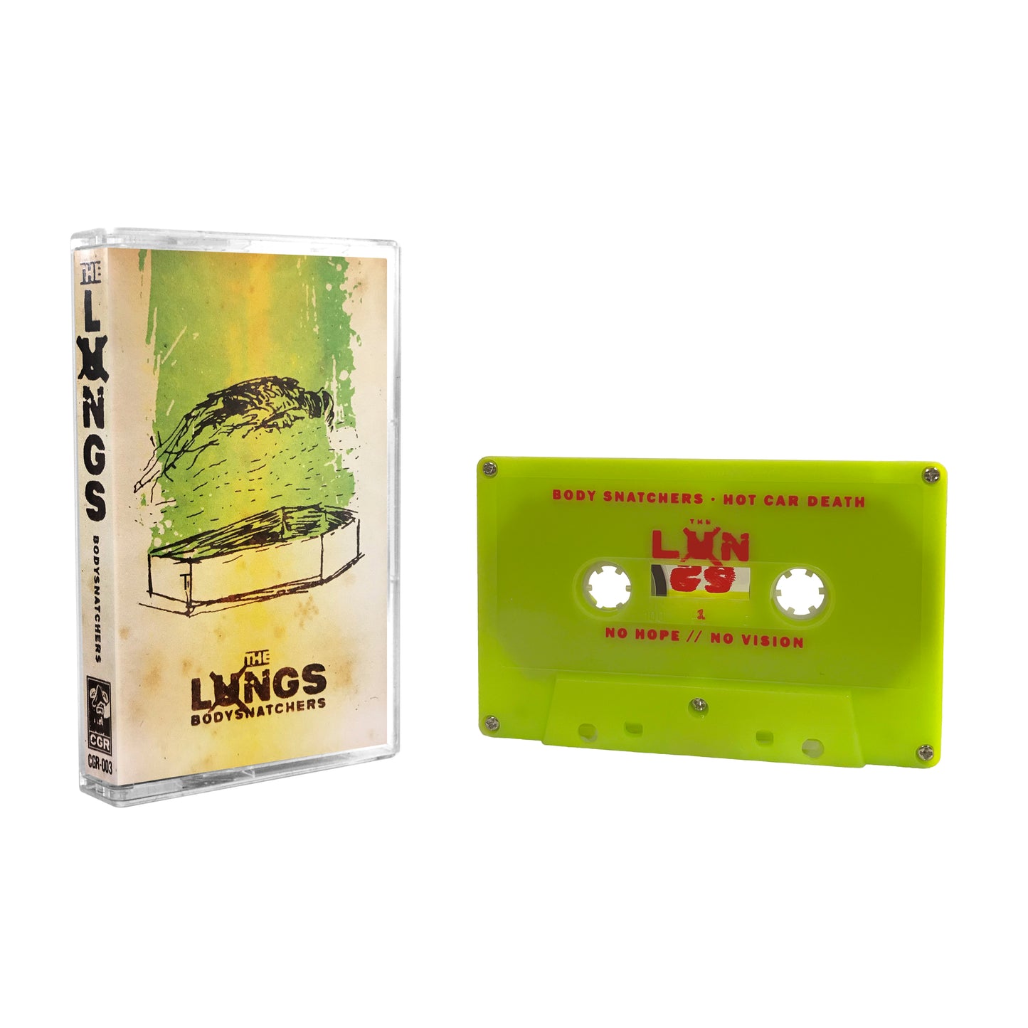 The Lungs - Bodysnatchers EP [cassette]