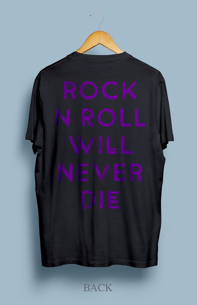 NIGHT HORSE "Rock n Roll Will Never Die" t-shirt
